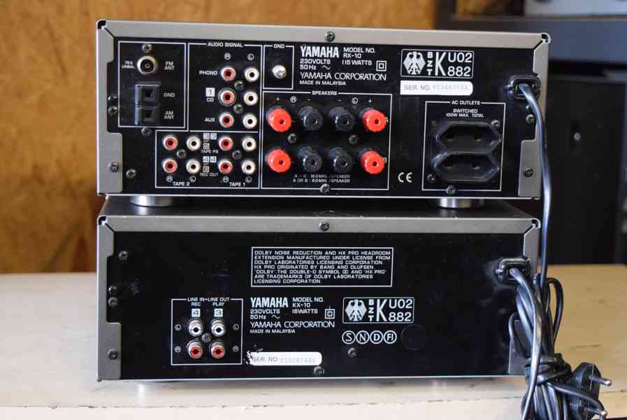 YAMAHA RX-10 + KX-10 STEREO RECEIVER + TAPE DECK ! - foto 9