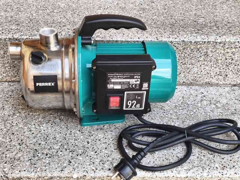 Prodám NEPOUŽITÉ zahradní čerpado FERREX F-GP 1014/S1  - foto 5