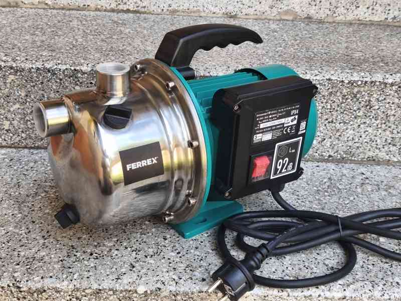 Prodám NEPOUŽITÉ zahradní čerpado FERREX F-GP 1014/S1  - foto 2