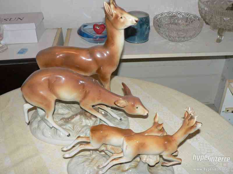 porcelánové figurky a zvířátka mix - foto 6