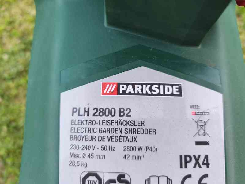 Prodám elektrický Válcový drtič Parkside PLH 2800 -2800 W.   - foto 6