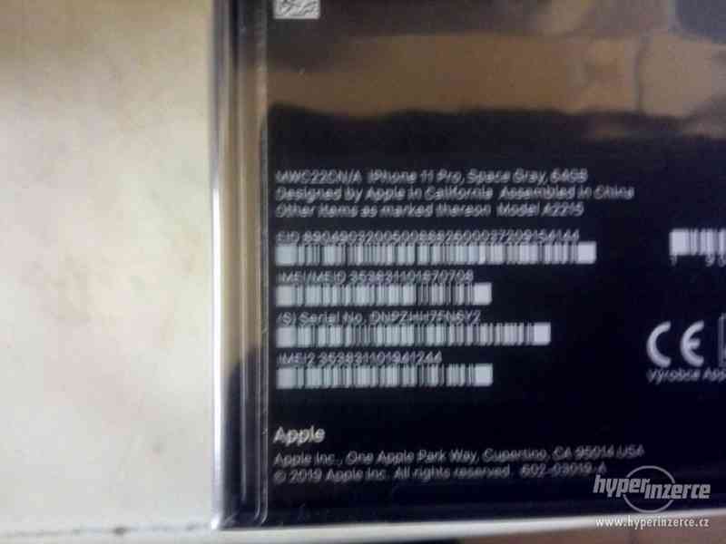 Apple iPhone 11 Pro 64GB, vesmírně šedá - foto 2