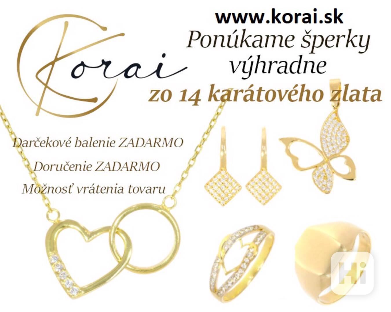 Novoročné zľavy na zlaté šperky Korai - foto 1