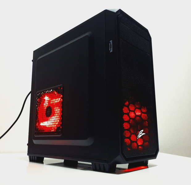 Herní PC - AMD 6+6 jádro 3.8GHz, Radeon RX 560 4GB, 8GB RAM,