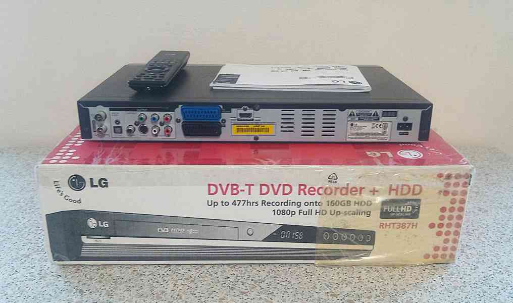 DVD rekordér LG RHT387H - foto 4