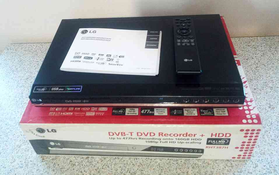 DVD rekordér LG RHT387H - foto 3