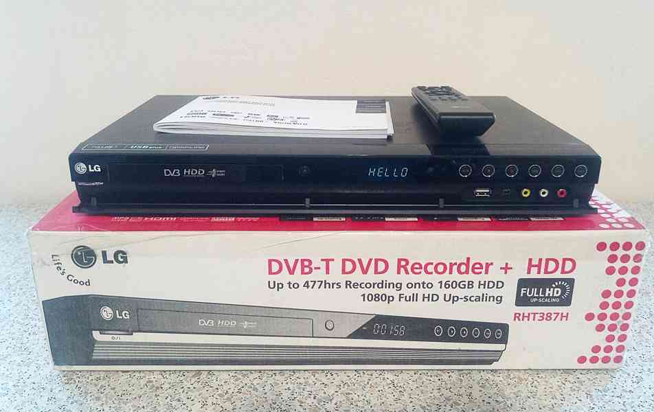 DVD rekordér LG RHT387H - foto 2