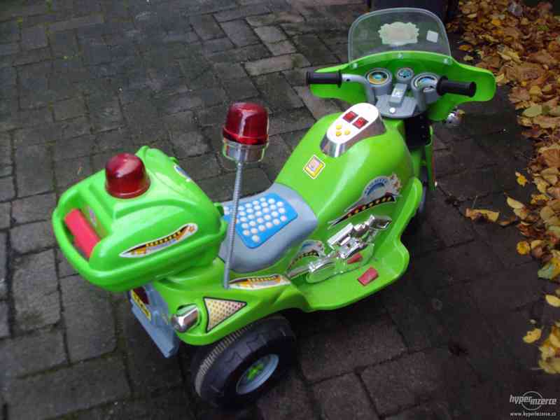 DĚTSKÁ ELEKTRICKÁ MOTORKA HARLEY - foto 2