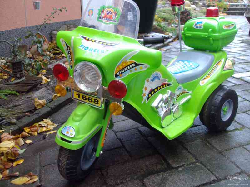 DĚTSKÁ ELEKTRICKÁ MOTORKA HARLEY - foto 3