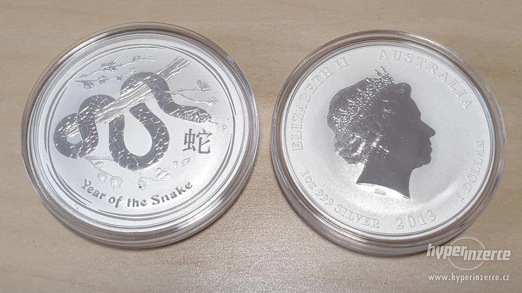 1 Oz Year of the Snake 2013 - foto 1