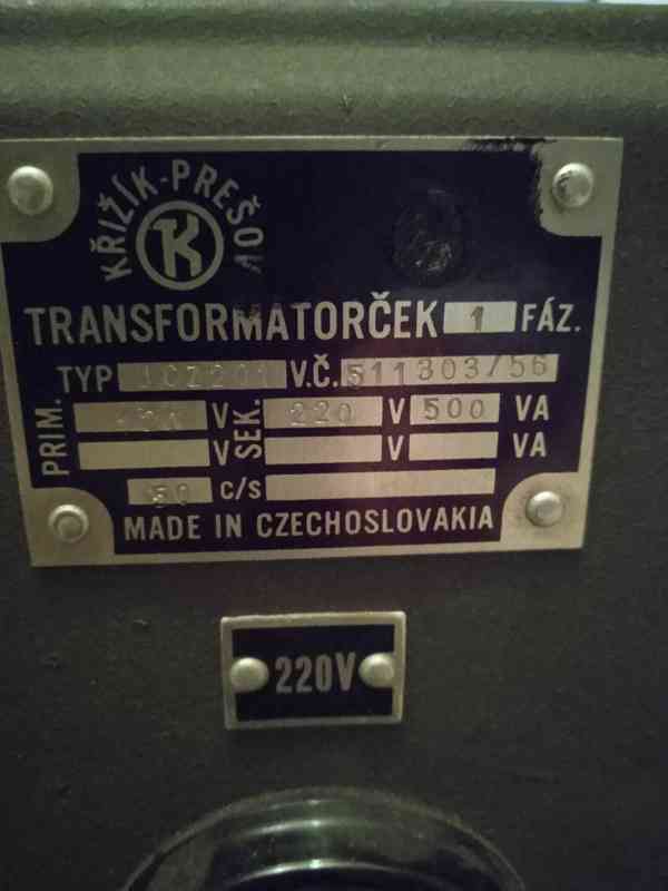 Malý transformátor  - foto 2