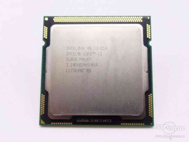 CPU Intel Core i3-550 (3,20 GHz Socket 1156, 4 MB Cache) - foto 1
