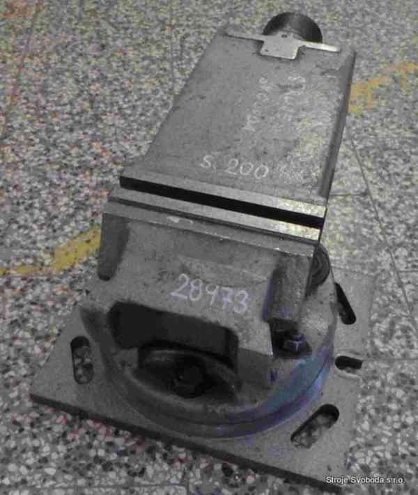 Svěrák strojní - sklopný a otočný 200mm (15730.)   - foto 3