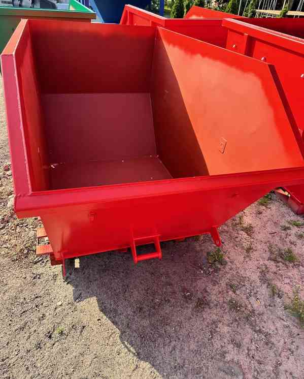 Kontener, koryto 3 m3, kołyska - foto 3