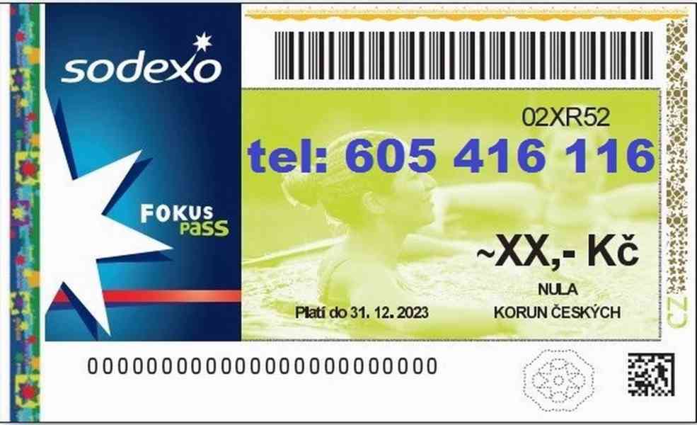 Vyplatím karty Sodexo, Benefity, FlexiPass, UP - foto 12