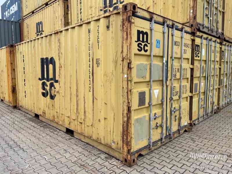 Lodní kontejner (20ft) 6m - použitý - PRAHA - foto 1