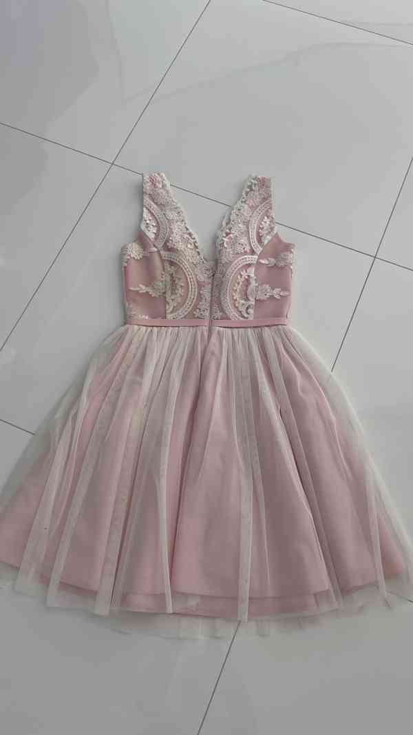 Dívčí společenské šaty - foto 3