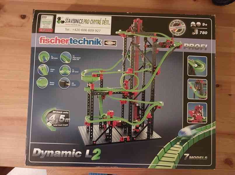 Kuličková dráha Fischer technik 536621 Profi Dynamic L2 780