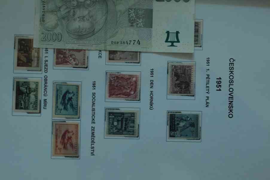 Prodám sbírku poštovních známek od r. 1918  do současnosti - foto 9