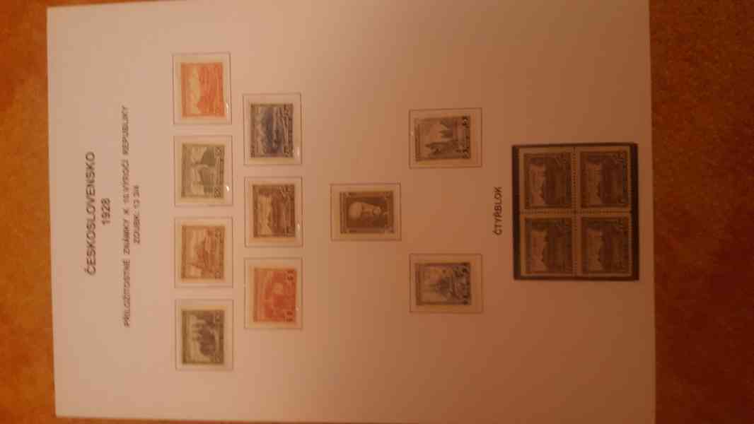 Prodám sbírku poštovních známek od r. 1918  do současnosti - foto 4