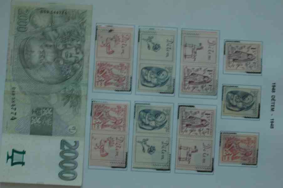 Prodám sbírku poštovních známek od r. 1918  do současnosti - foto 7
