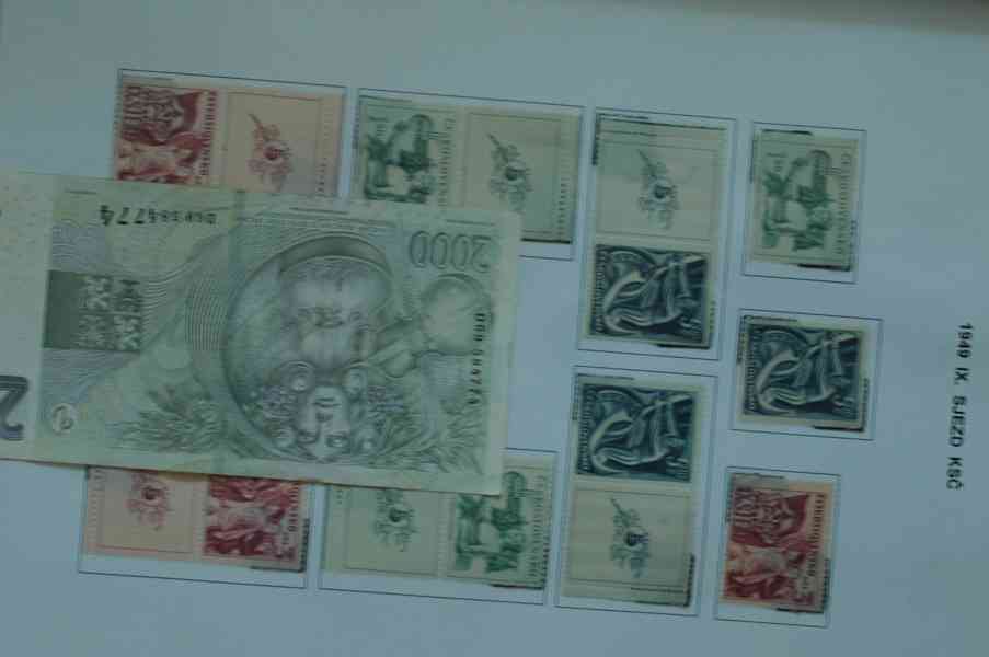 Prodám sbírku poštovních známek od r. 1918  do současnosti - foto 8