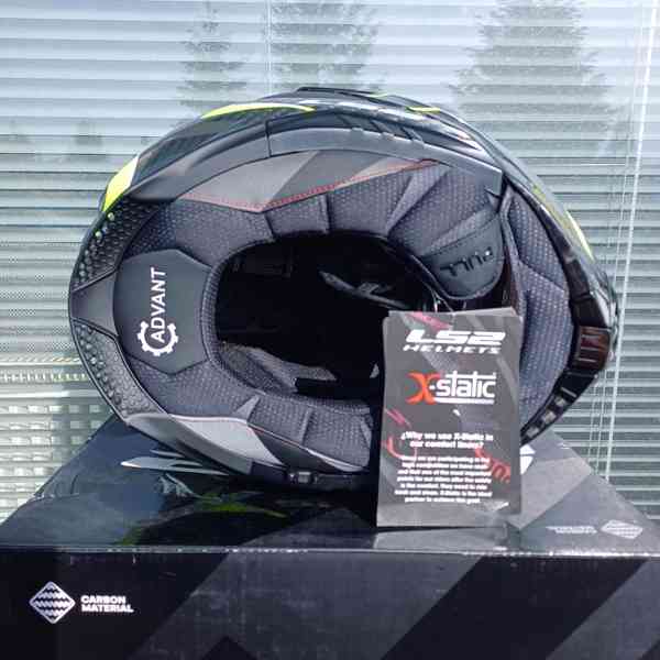 Silniční překlápěcí přilba LS2 ADVANT X CARBON FUTURE II - foto 9