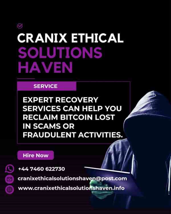 CALL CRANIX ETHICAL SOLUTIONS HAVEN FOR USDT RECOVERY EXPERT - foto 3