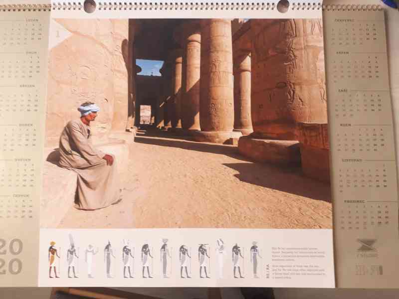  Kalendář Ondřej Záruba - Egypt 2020  - foto 2