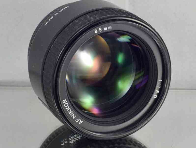 Nikon AF 85mm 1:1.8 D *FX Pevný Portrétový Objektiv*UV FILTR - foto 3