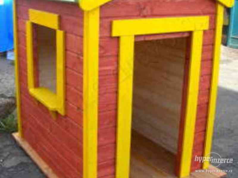 Dětský dřevěný domeček Dítě - foto 1