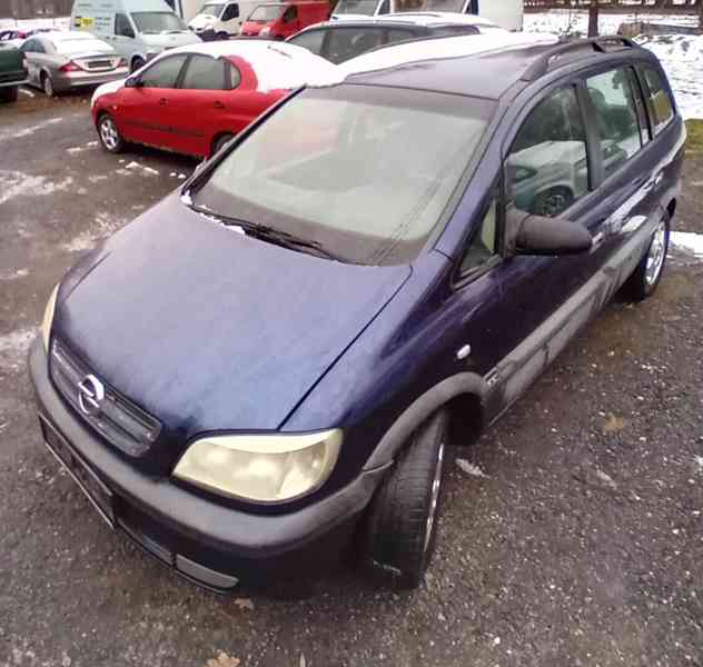 Prodám díly z OPEL ZAFIRA 1.6 16V 74kW,1999,motor X16XEL - foto 2