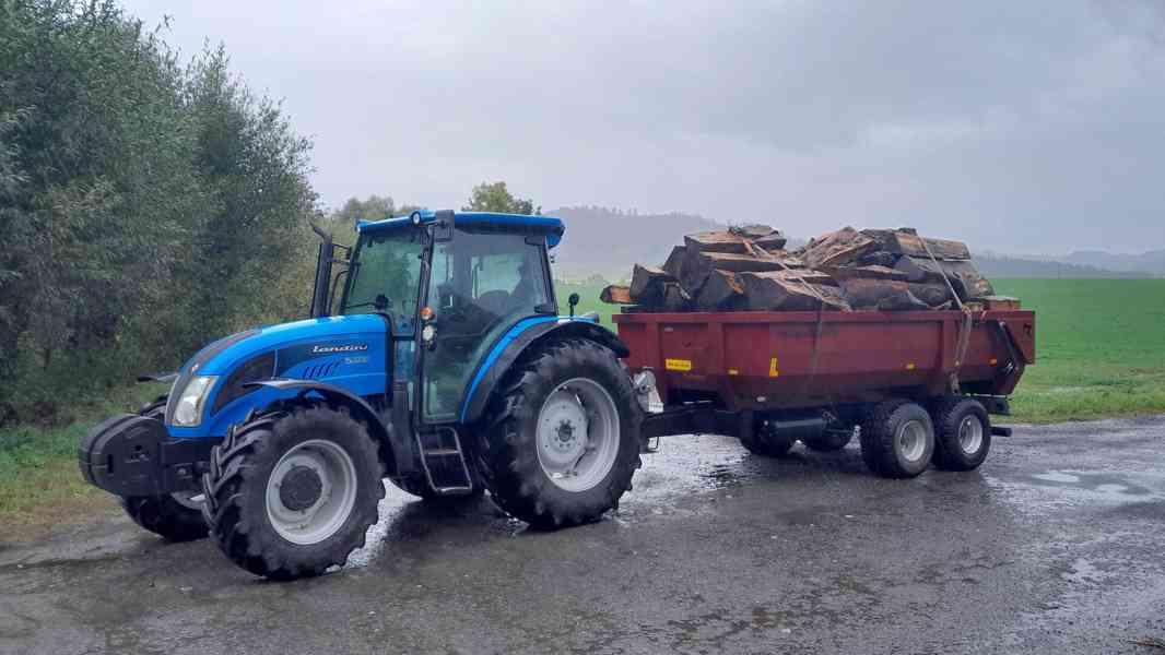 Traktorový návěs,přívěs,vlečka,vlek za traktor 10t - foto 9