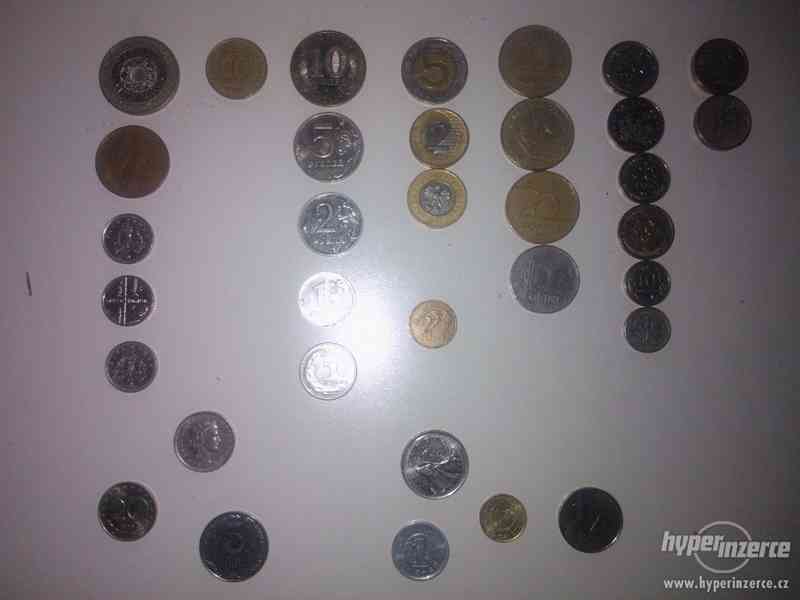Sbírka 34 různých mincí k prodeji - foto 1