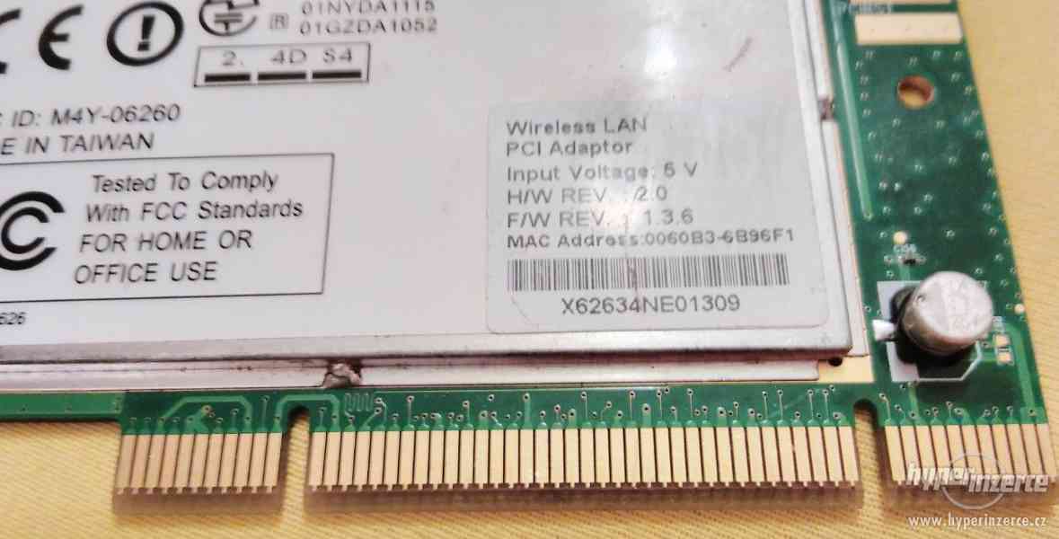 Wi-Fi karta pro PC XI-626 2.4GHz 11M. - foto 7