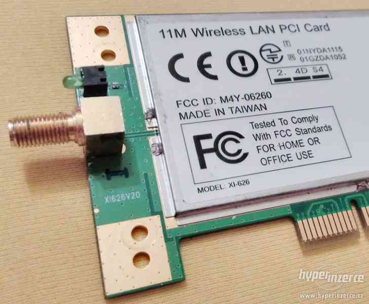 Wi-Fi karta pro PC XI-626 2.4GHz 11M. - foto 8