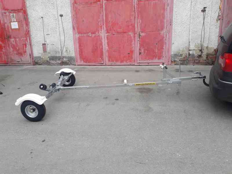 Plážový manipulační vozík pro malé lodě, čluny, lachetnice - foto 4