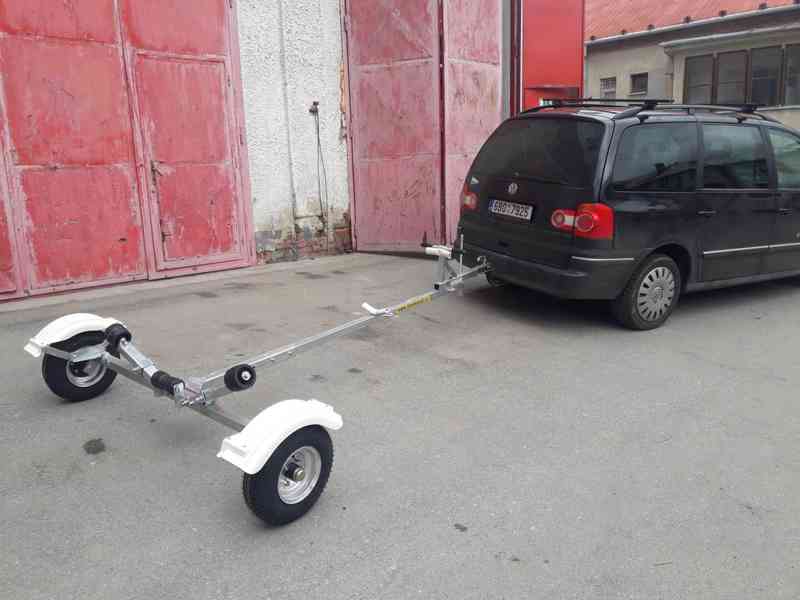Plážový manipulační vozík pro malé lodě, čluny, lachetnice - foto 5