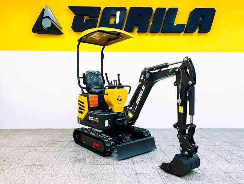 Pásový minibagr GORILA G12S LITE !!PŘEDVÁNOČNÍ SLEVA 72 000! - foto 6