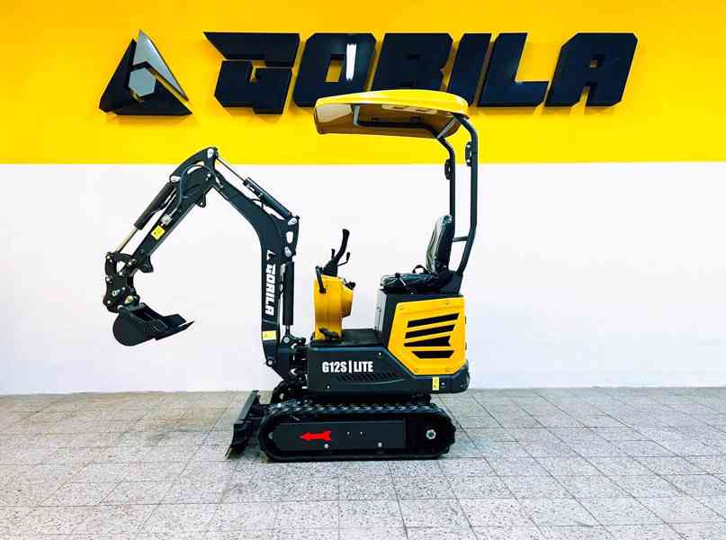 Pásový minibagr GORILA G12S LITE !!PŘEDVÁNOČNÍ SLEVA 72 000! - foto 5