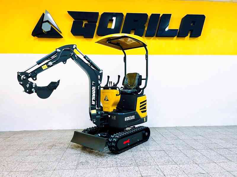 Pásový minibagr GORILA G12S LITE !!PŘEDVÁNOČNÍ SLEVA 72 000! - foto 2