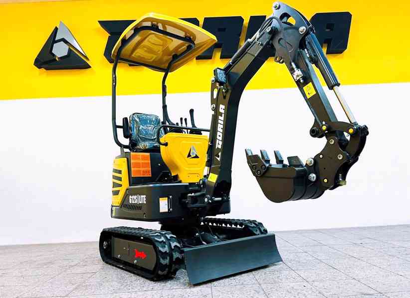 Pásový minibagr GORILA G12S LITE !!PŘEDVÁNOČNÍ SLEVA 72 000! - foto 4