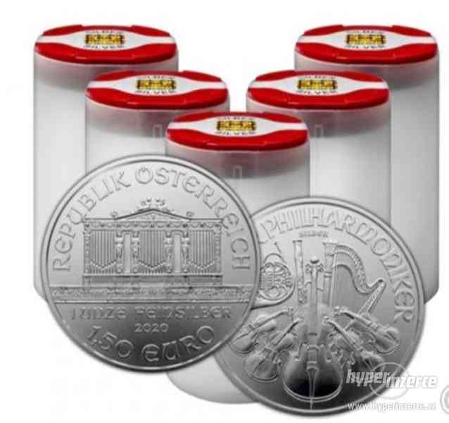 Investiční stříbrné mince Wiener Philharmoniker 1oz - foto 1