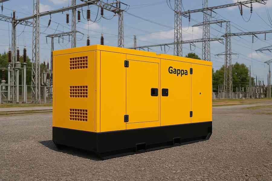 Dieselová elektrocentrála Gappa GF3-144kW/IVECO - foto 3