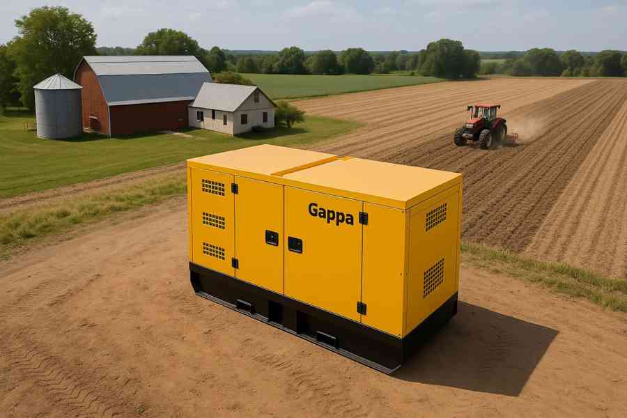 Dieselová elektrocentrála Gappa GF3-144kW/IVECO - foto 5