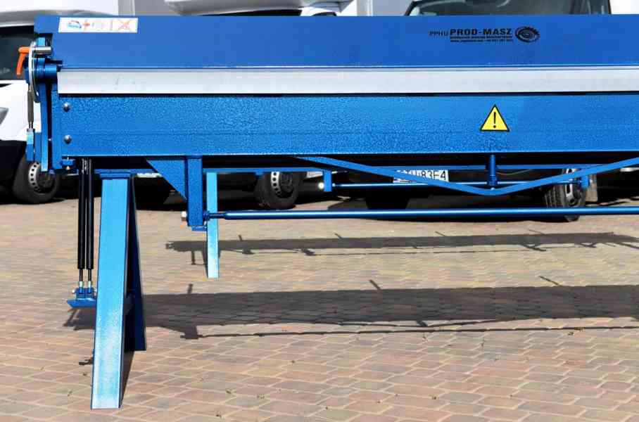 Manuální ohýbačka plechu  ZGR 2640/1,5/145°  Prod Masz - foto 6