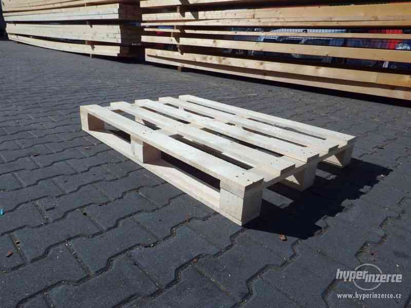 Prodej nových smrkových palet 80x120 cm Praha H.Počernice - foto 3