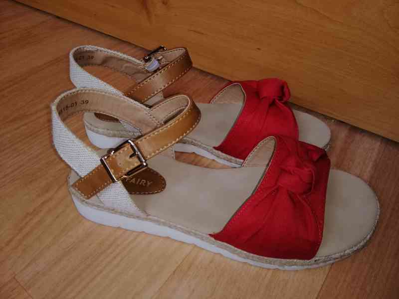 Dámské/dívčí letní boty Jenny Fairy N.O.V.É - foto 1