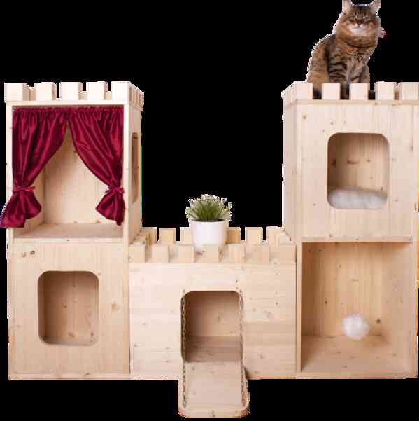 Hrad pro kočky Cat Castle - foto 2