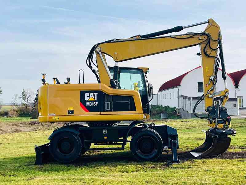 Kolové rypadlo Caterpillar M316F (Možnost leasingu) - foto 5